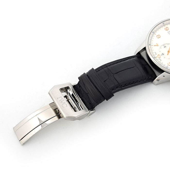 IWC 
ポルトギーゼ・クロノグラフ 
箱ギャラ付