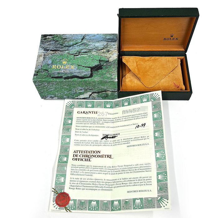 ROLEX 
Datejust 
With box and guarantee card