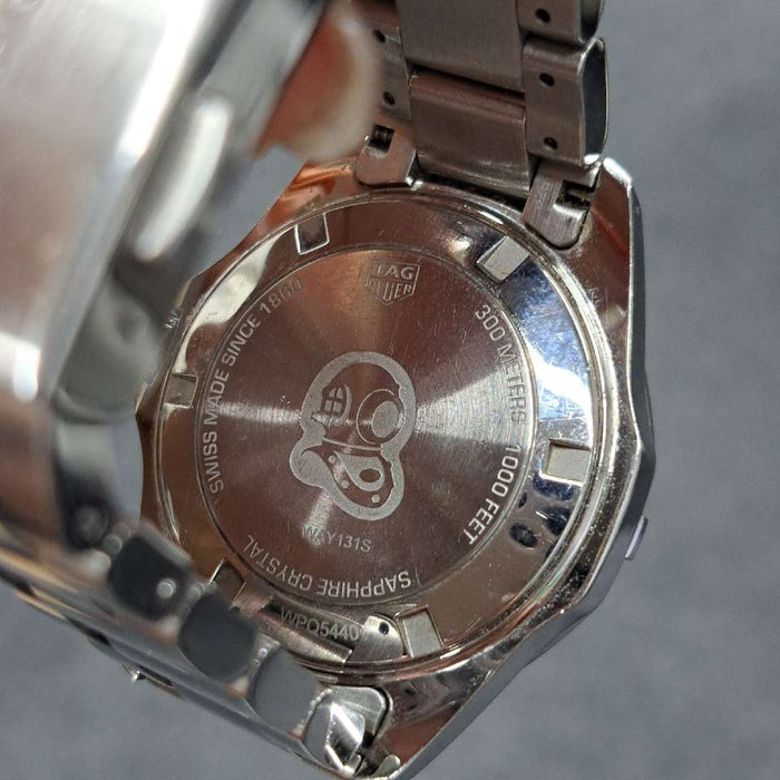 【WHOLESALES】
TAG HEUER 
WAY131S.BA0748 
箱(外箱破れあり)　ギャランティー(日付・ショップ印なし)