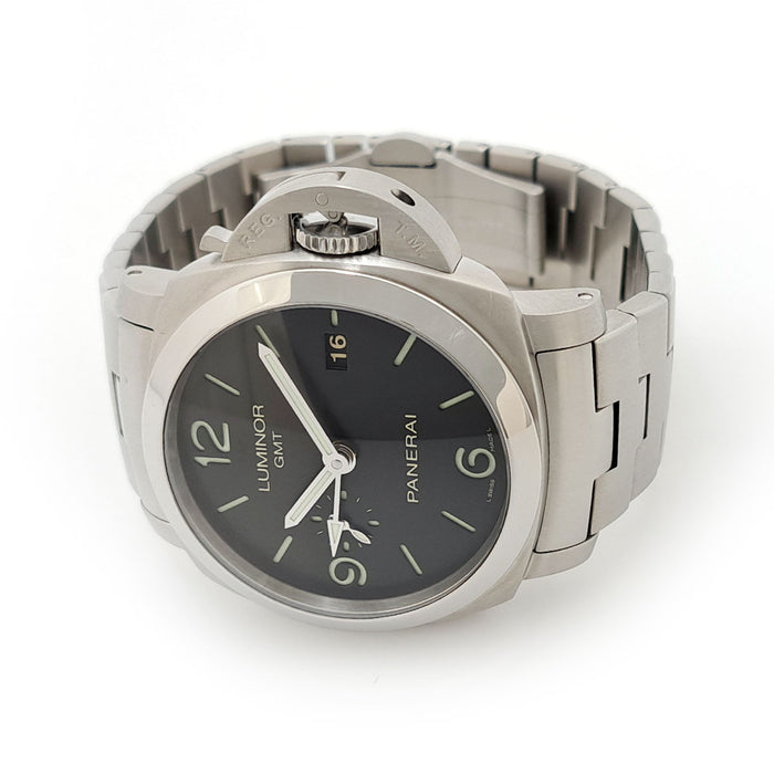 OFFICINE PANERAI 
Luminor 1950 Marina 3 DAYS GMT 
Avec boîte et papiers