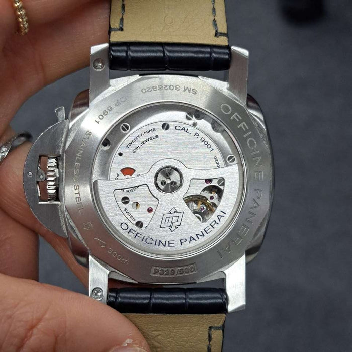 【WHOLESALES】
OFFICINE PANERAI 
PAM00329 
箱　ギャランティー　修理証明書　純正ベルト×1　工具