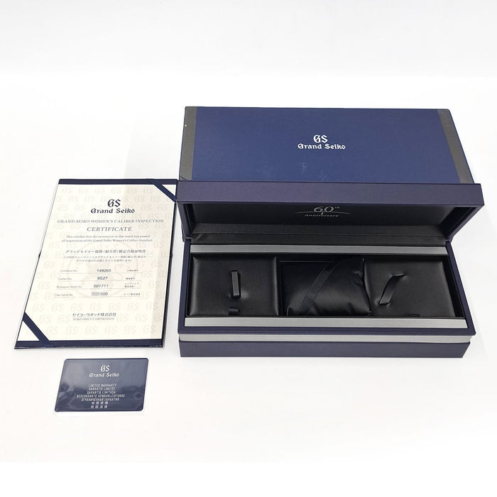 SEIKO  
Grand Seiko Elegance Collection 60th Anniversary Bezel Diamond  
With box and warranty card