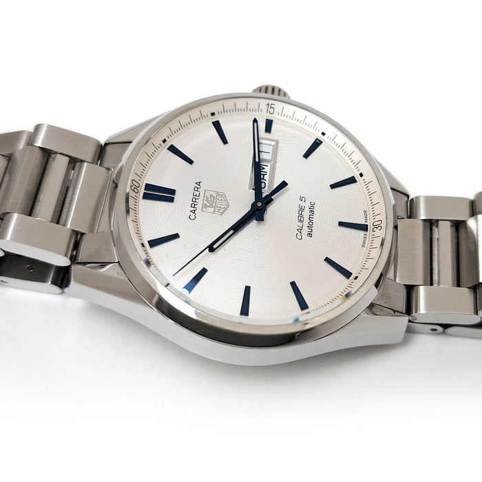 TAG HEUER 
カレラ キャリバー5 デイデイト 
箱ギャラ付