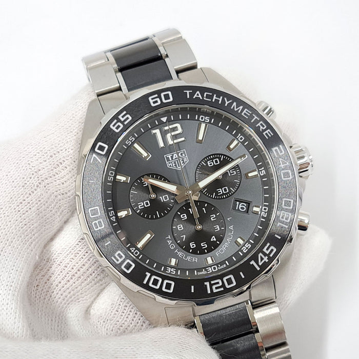 TAG HEUER 
フォーミュラ1 クロノグラフ 
ギャラ付
