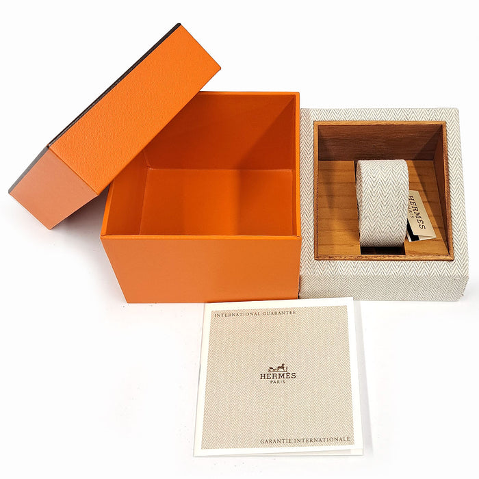 HERMES  
H Watch  
With box and warranty card