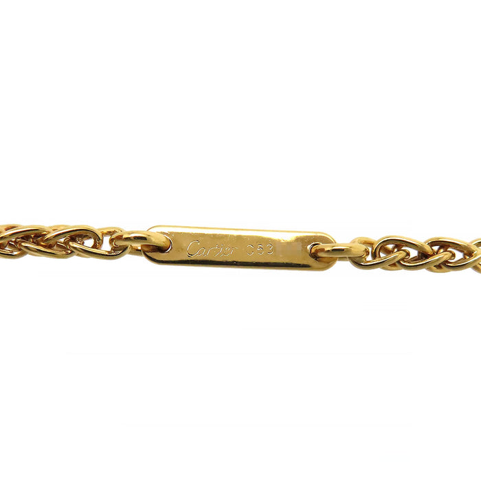 CARTIER  
Collana a catena con punte