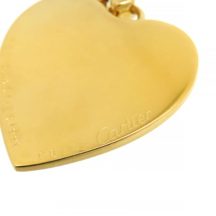 CARTIER 
ハート チャーム