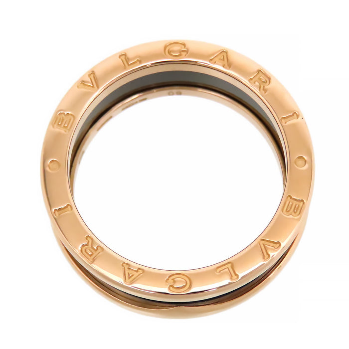 BVLGARI 
ビーゼロワン リング 2バンド ブラックセラミック