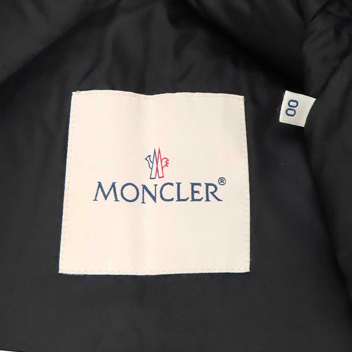 MONCLER 
デュベラン ファー ロゴ ワッペン ナイロン ロング 
DUBERRAN ダウンコート