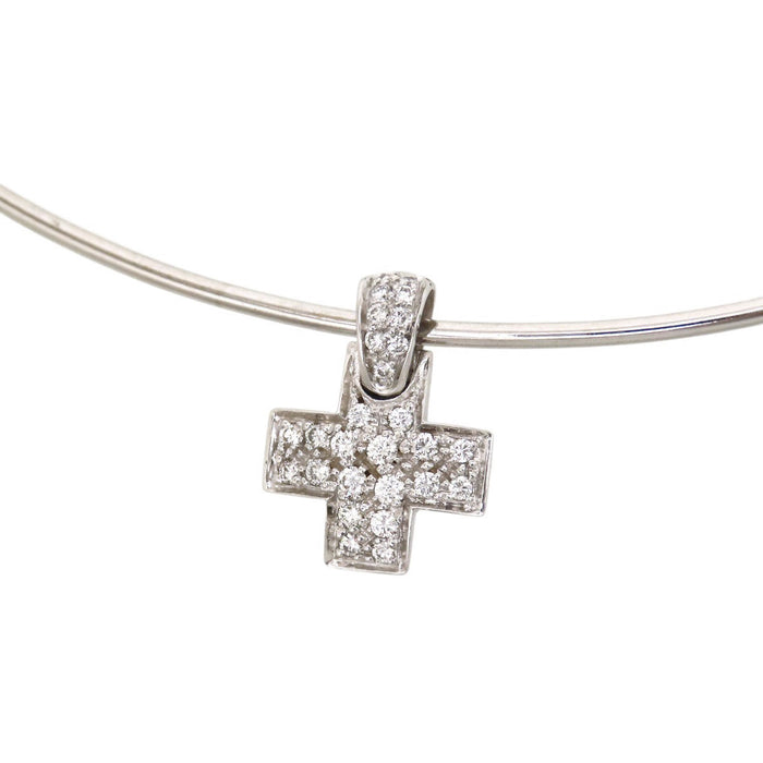Pomellato  
Cross Motif Diamond Choker