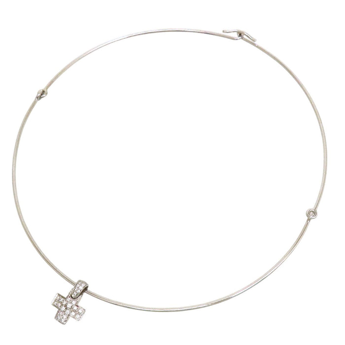 Pomellato  
Cross Motif Diamond Choker