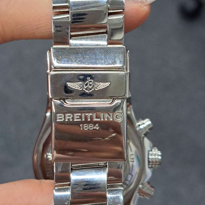 【WHOLESALES】
BREITLING 
A13381 
外箱　ギャランティ(にじみあり)　クロノメーター証　限定証　ステッカー　ケース
