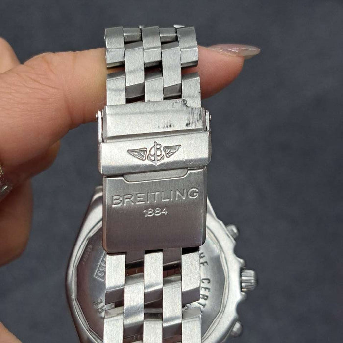 【WHOLESALES】
BREITLING 
A13353 
箱(内箱劣化)　ギャランティ　クロノメーター証