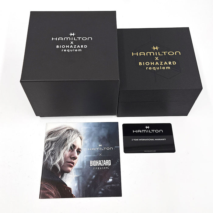 HAMILTON  
American Classic Pan Euro Biohazard Requiem Limited  
Con scatola e garanzia