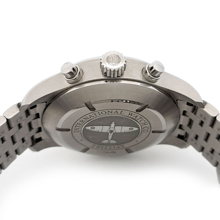 IWC 
Montre Pilot Spitfire Chronographe 
Avec boîte et carte de garantie