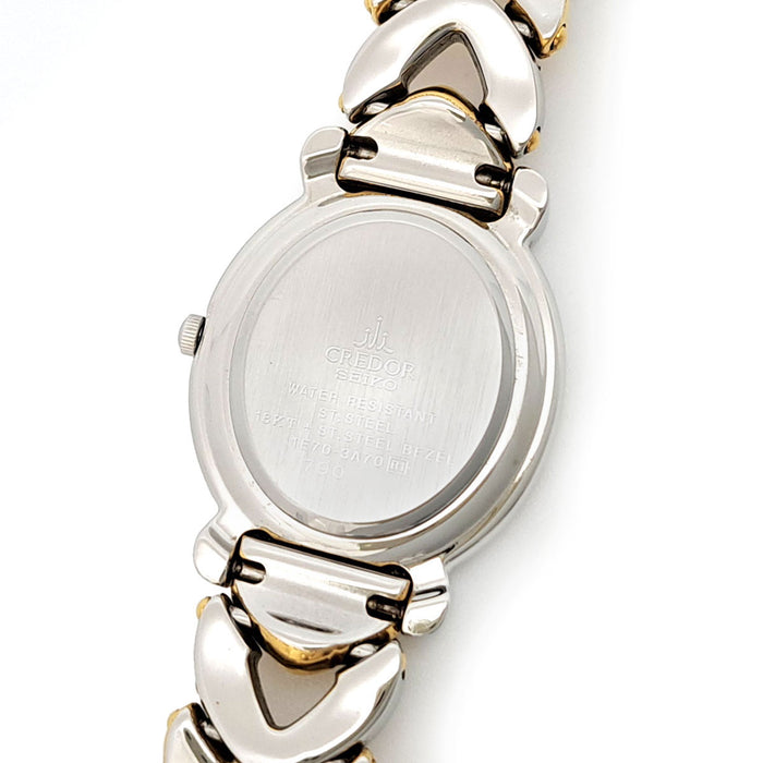SEIKO  
Credor Bezel Diamond