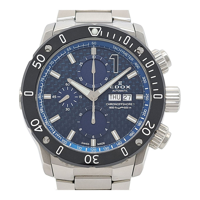 EDOX  
Chronoffshore 1 Carbon Dial  
With Box and Warranty Card