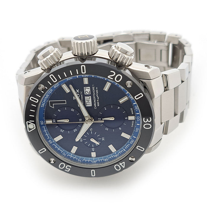 EDOX 
クロノオフショア1 カーボンダイアル 
箱ギャラ付