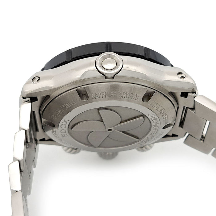 EDOX 
クロノオフショア1 カーボンダイアル 
箱ギャラ付