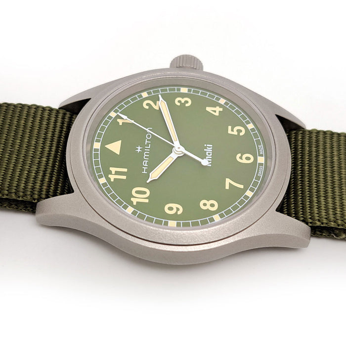 HAMILTON 
カーキフィールド 
箱ギャラ付