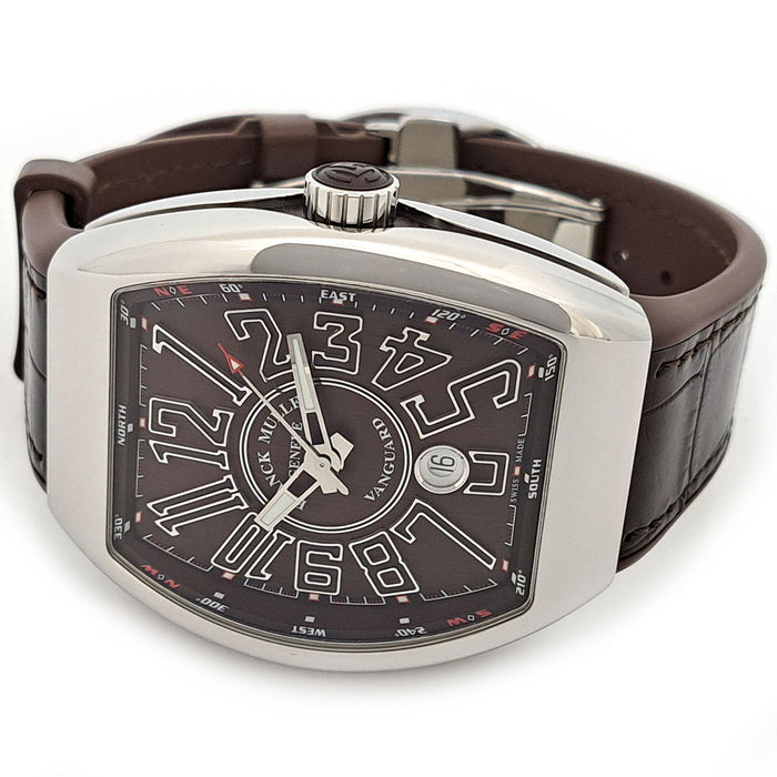 FRANCK MULLER 
ヴァンガード ブラウンダイヤル 
箱ギャラ付