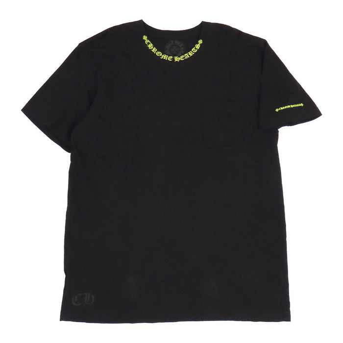 CHROME HEARTS  
CH Cotton  
Neck Logo Print Short Sleeve T-Shirt