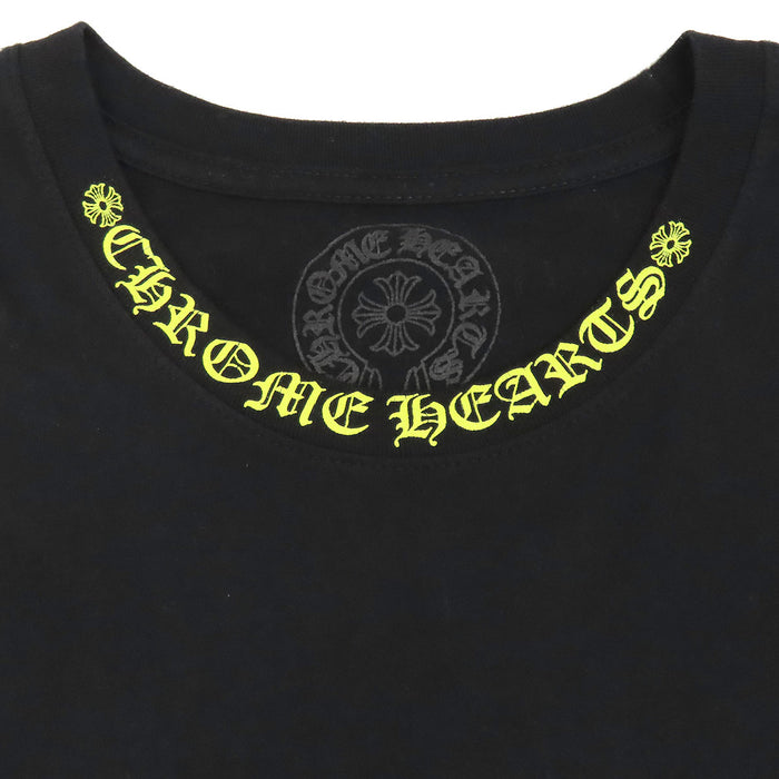 CHROME HEARTS  
CH Cotton  
Neck Logo Print Short Sleeve T-Shirt