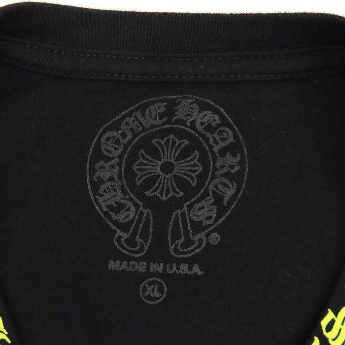 CHROME HEARTS  
CH Cotton  
Neck Logo Print Short Sleeve T-Shirt