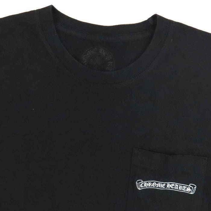 CHROME HEARTS 
CH コットン クルーネック 
アーチロゴ ロングスリーブ Tシャツ