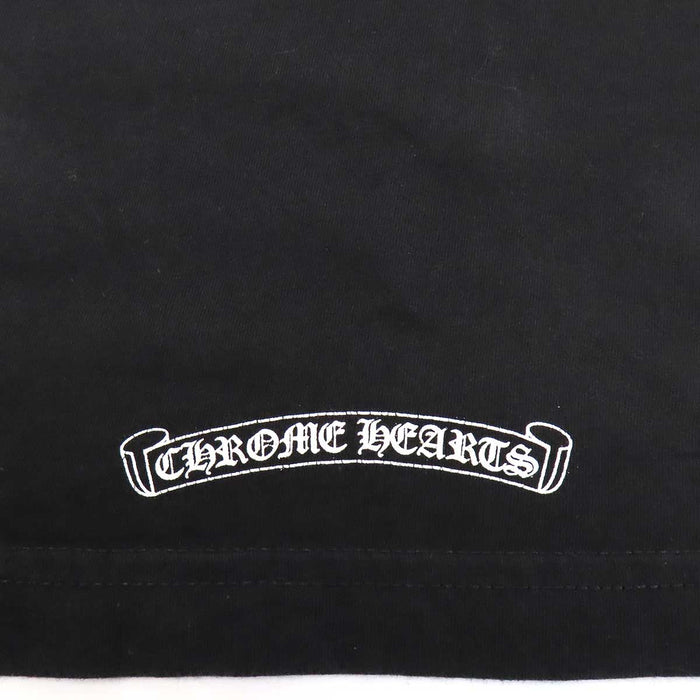 CHROME HEARTS 
CH コットン クルーネック 
アーチロゴ ロングスリーブ Tシャツ
