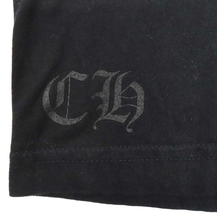 CHROME HEARTS 
CH コットン クルーネック 
アーチロゴ ロングスリーブ Tシャツ