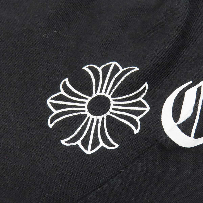 CHROME HEARTS 
CH コットン クルーネック 
アーチロゴ ロングスリーブ Tシャツ