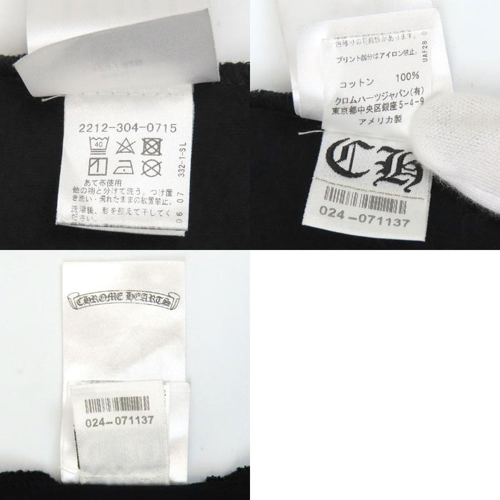 CHROME HEARTS 
CH THE HEROES PROJECT スクロールラベル コットン 
ヒーロープロジェクト ホースシュー Tシャツ