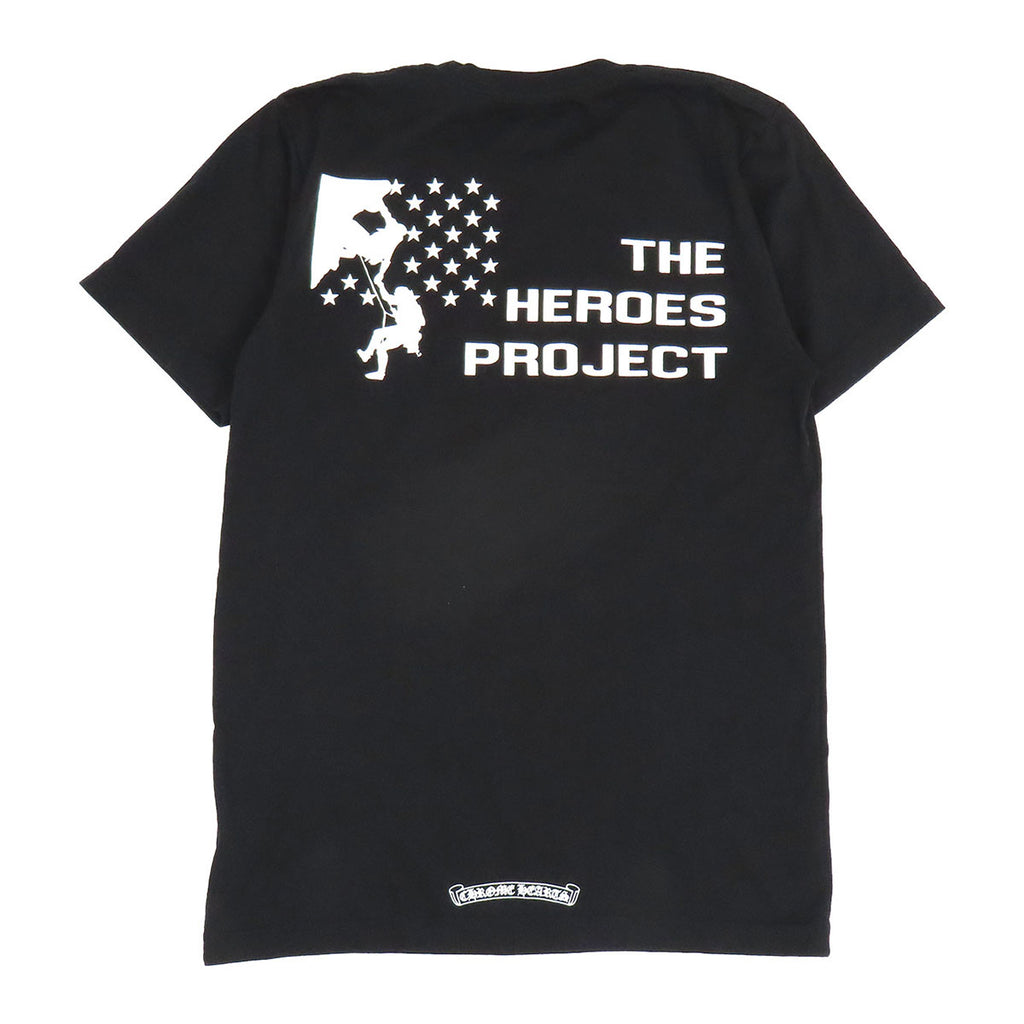CHROME HEARTS CH THE HEROES PROJECT スクロールラベル コットン