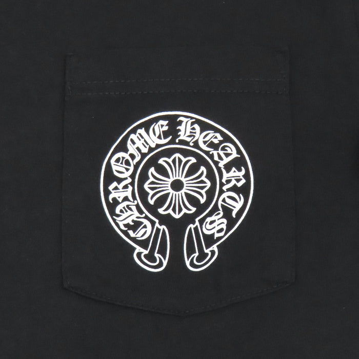 CHROME HEARTS 
CH THE HEROES PROJECT スクロールラベル コットン 
ヒーロープロジェクト ホースシュー Tシャツ