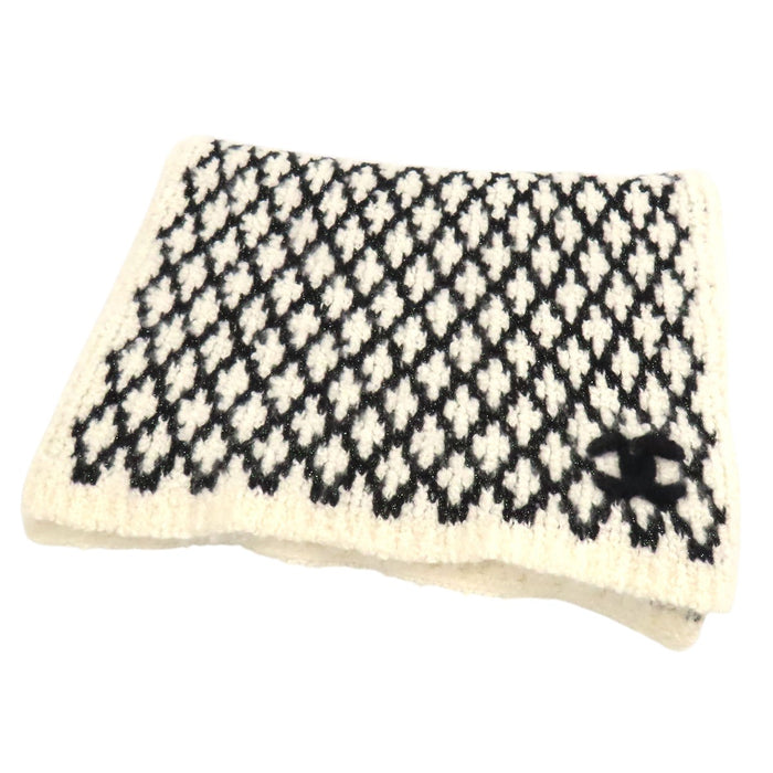 CHANEL 
COCO CC ロゴ ニット 
ココマーク カシミヤ マフラー