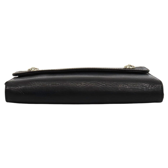 CHROME HEARTS 
CH WAVE ダガージップ シルバー 
ウェーブ クロスボール ウォレット