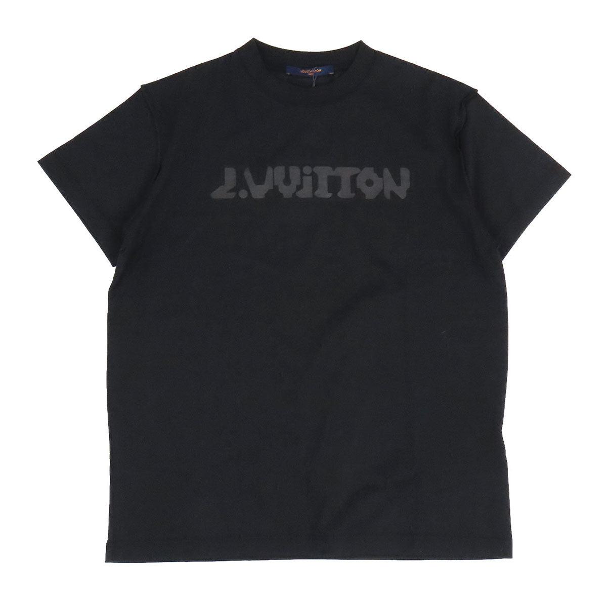 [未使用品]LOUIS VUITTON 22SSテルモヒート ロゴ ＴシャツS LOUIS VUITTON コットン プリント テルモヒート リアクティブ ロゴ