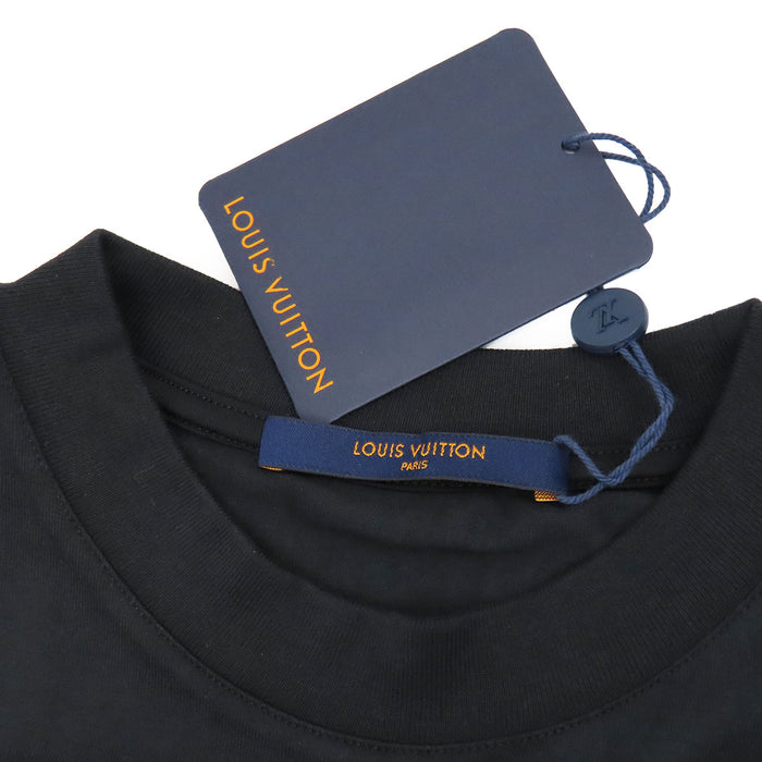 LOUIS VUITTON 
コットン プリント 
テルモヒート リアクティブ ロゴ プリント Tシャツ