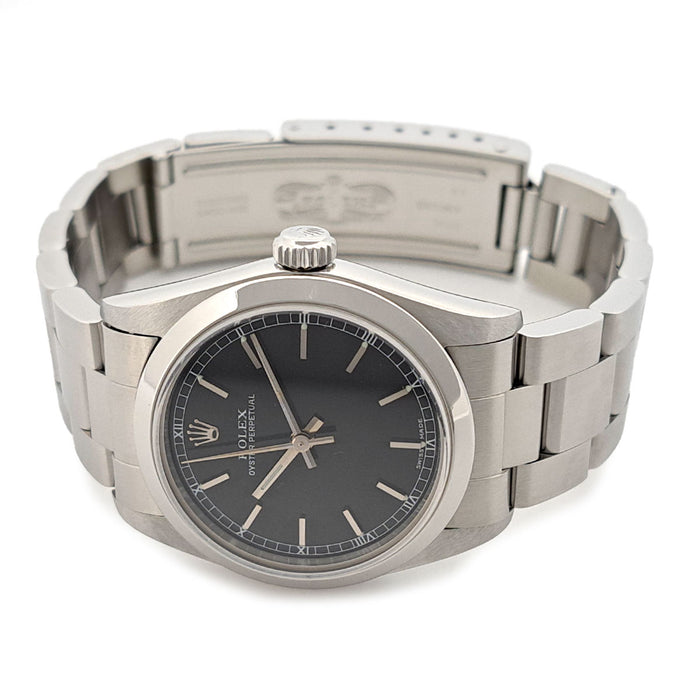 ROLEX 
オイスターパーペチュアル 
ギャラ付