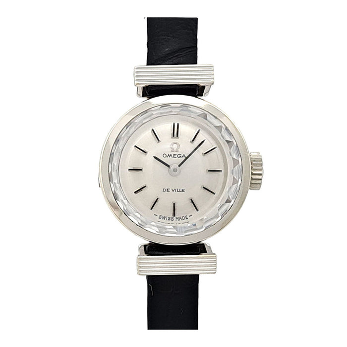 OMEGA 
De Ville vetro sfaccettato cal.485