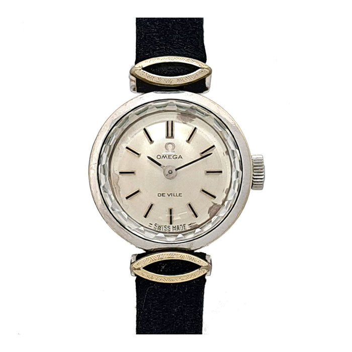 OMEGA 
デヴィル カットガラス cal.484