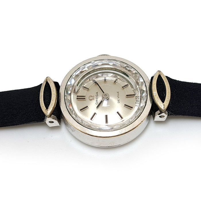 OMEGA 
デヴィル カットガラス cal.484