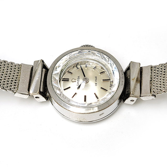 OMEGA 
ヴィンテージ デビル カットグラス cal.485