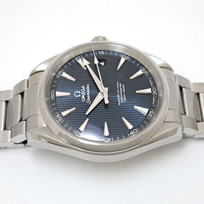 OMEGA 
Seamaster Aqua Terra Master Co-Axial 
Includes box and warranty card
