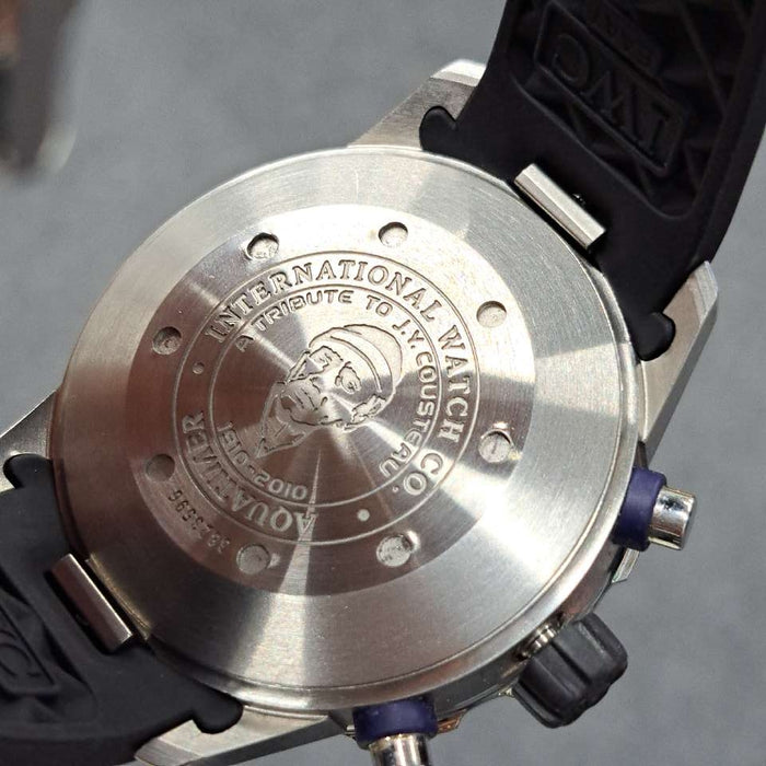 【WHOLESALES】
IWC 
IW376706 
箱（内箱劣化）　ギャランティ　純正ラバーベルト×1