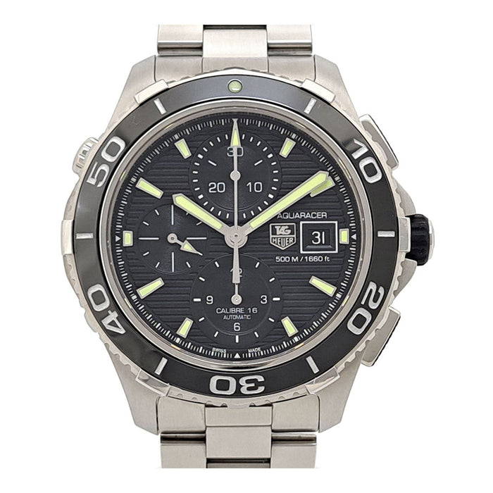 TAG HEUER Aquaracer Calibre 16 
With box and guarantee card