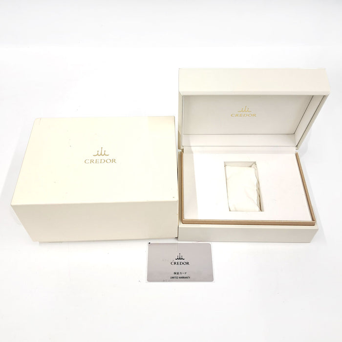 SEIKO 
クレドール シグノ 
箱ギャラ付