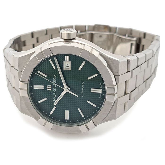 MAURICE LACROIX 
アイコン オートマティック 42mm グリーンダイヤル 
箱ギャラ付