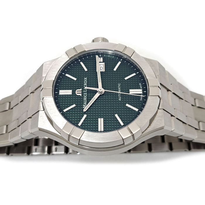 MAURICE LACROIX 
アイコン オートマティック 42mm グリーンダイヤル 
箱ギャラ付